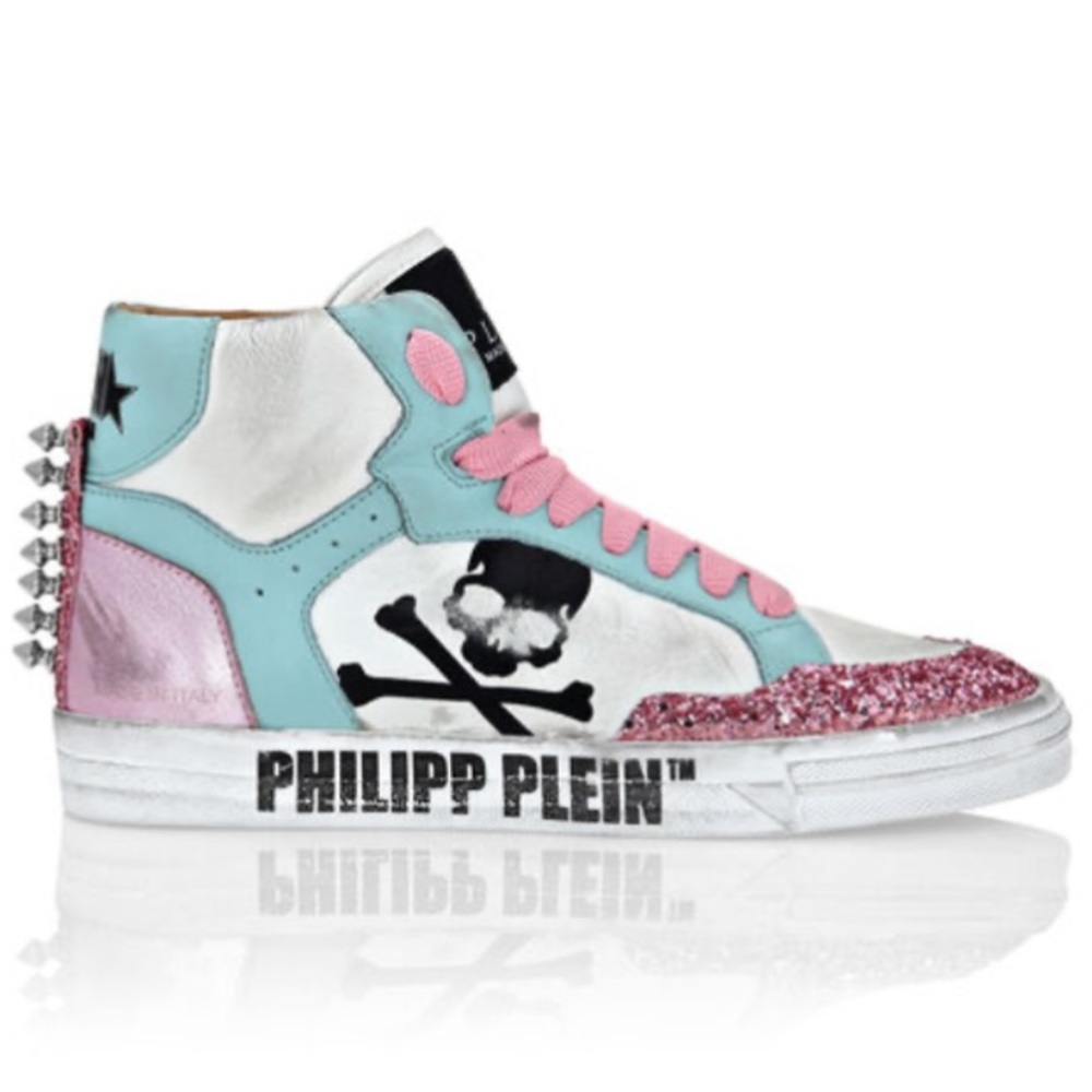 LEATHER HI-TOP
SNEAKERS GLITTER
RETROKICKZ TM